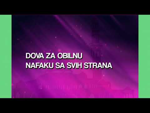 Dova za obilnu nafaku sa svih strana