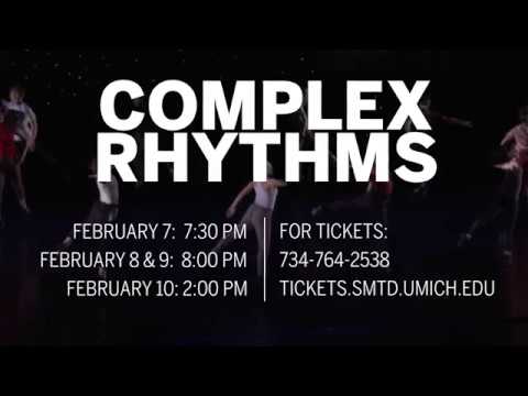 U-M Dance Presents "Complex Rhythms" – An Exciting Concert of Four Dance Works