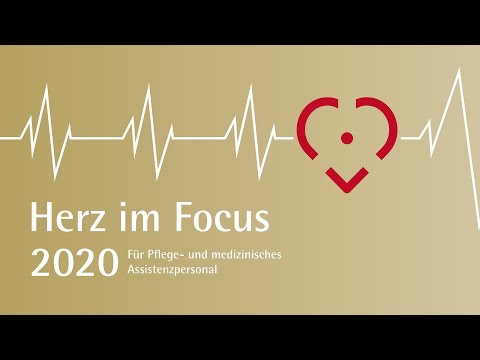 Herz im Focus 2020 für die Pflege und medizinisches Assistenzpersonal