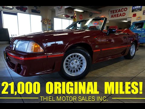 1988 Ford Mustang (CC-2037412) for sale in De Witt, Iowa