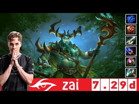 [DOTA 2] Team SECRET.zai the NATURE'S PROPHET [OFFLANE] [7.29D]