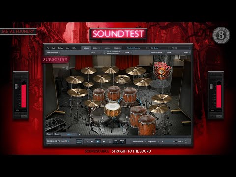 Toontracks The Metal Foundry SDX Superior Drummer 3