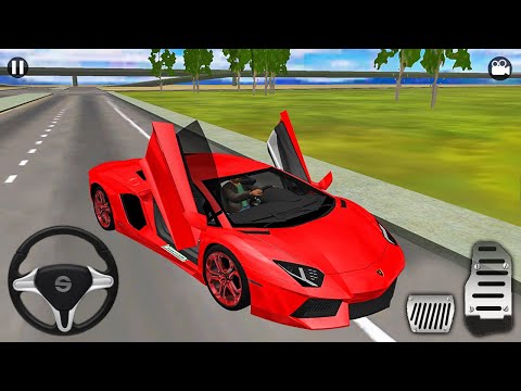 Lamborghini Aventador Driver Simulator - City Car Driving - Android Gameplay