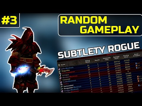 #3 SUBTLETY ROGUE 3.3.5 PvP GAMEPLAY - WotLK WARMANE 2020