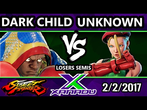 F@X 187 - Dark Child (Balrog) Vs. Unknown (Cammy) - SFV Losers Semis - Street Fighter V