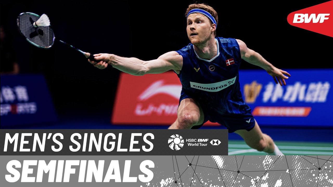 LI-NING China Masters 2025 | Lin Chun-Yi (TPE) vs. Anders Antonsen (DEN) [2] | SF