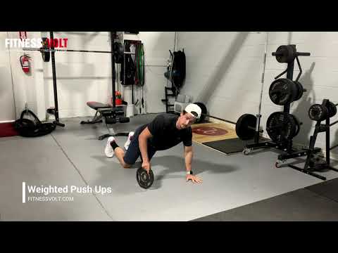 How To Do Weighted Push-Up