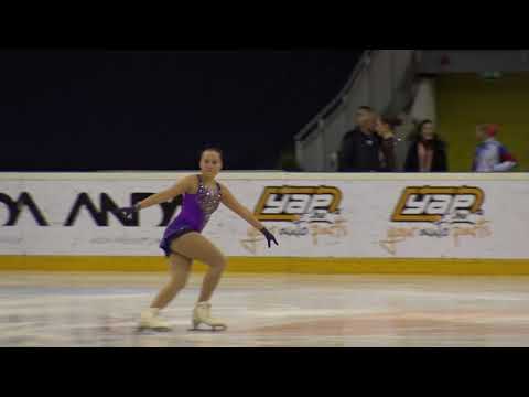 2017 Santa Claus Cup : Emese GLOZIK(HUN) - FS JUNIOR LADIES SHORT PROGRAM