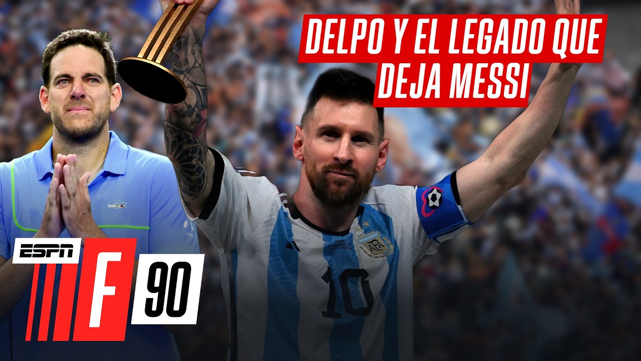 DEL POTRO COMENTARISTA DEL US OPEN EN ESPN Y LAS PALABRAS POR EL RETIRO DE MESSI DE LA SELECCIÓN