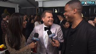 James Corden Opens Up on His Nerves on the Grammys Red Carpet