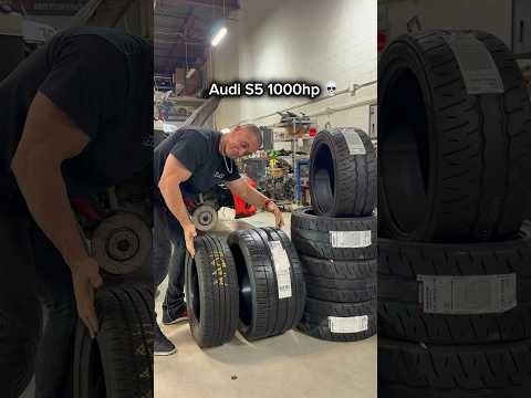 Grip test AUDI S5 1000hp vs BMW M4 500hp