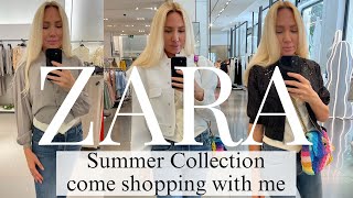 ZARA HAUL TRY ON SUMMER | Come SHOPPING with me to ZARA