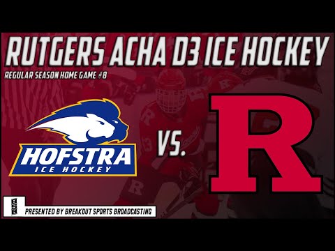 Rutgers Scarlet Knights ACHA M3 vs Hofstra University Pride