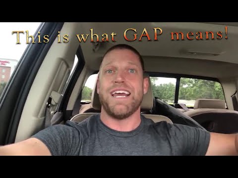 Jay Cox. This is what GAP means.
