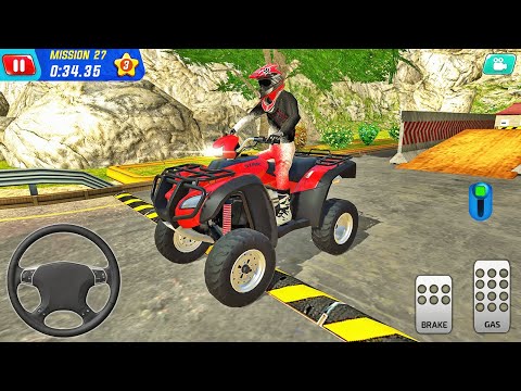 Emergency ATV Quad Bike Driving - Coast Guard Beach Rescue Team - Android Gameplay