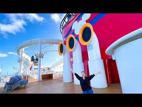 Full Day at Sea Onboard the Disney Wish - Concierge Sun Deck - Palo Brunch - Disney Cruise Line Vlog
