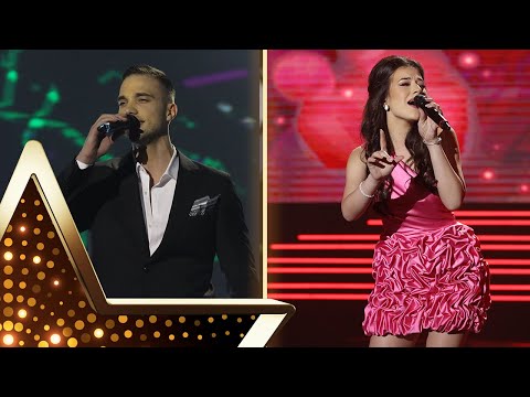 Aleksa Sukovic i Sara Milivojevic - Splet pesama - (live) - ZG - 22/23 - 13.05.2023. EM 28