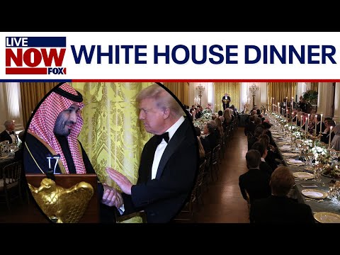 Video | Trump, Saudi crown prince speak at White House dinner