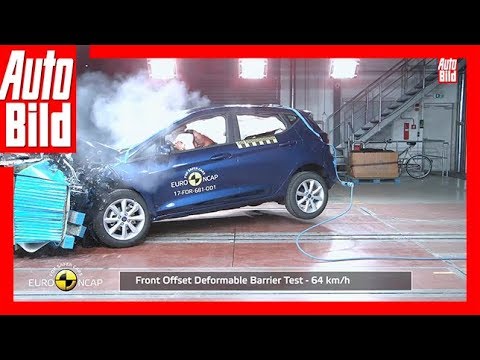 Crashtest Ford Fiesta (2017) - 5 Sterne für den Kleinen