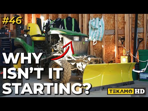 Hard Starting on a John Deere 2025R (3 ways to test glow plugs)