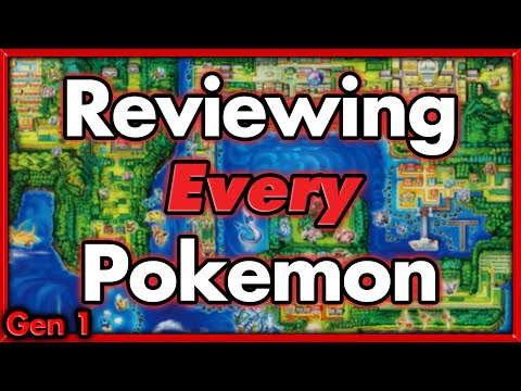 MDB Reviews EVERY Pokemon! - Generation 1