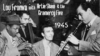 Music video thumbnail preview for Artie Shaw \u0026 the Gramercy Five 3/4/1945 “Grabtown Grapple” | Lou Fromm, Roy Eldridge, Barney Kessel by Artie Shaw and His Gramercy Five