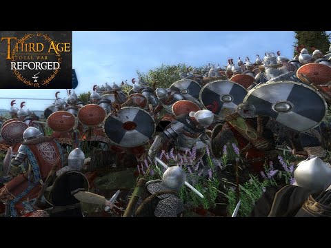 BATTLE FOR THE GIRITHLIN DOWNS (Pitch Battle) - Third Age: Total War (Reforged)