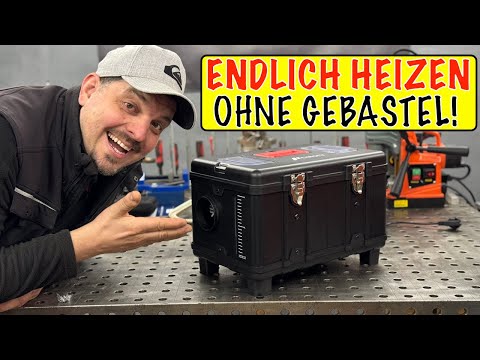 Finally, workshop heating without tinkering! The Hcalory mobile auxiliary heater! Camper outdoor/...