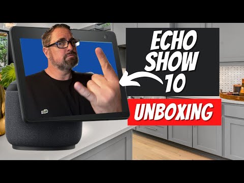 ECHO SHOW 10 UNBOXING ❤️ - Take ALEXA for a SPIN !