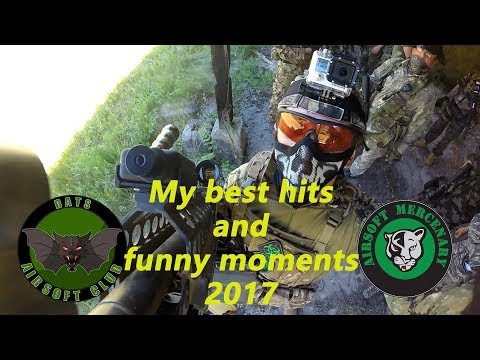Airsoft - Moji najboljši zadetki in smešni momenti 2017 @ 200 subscribers special