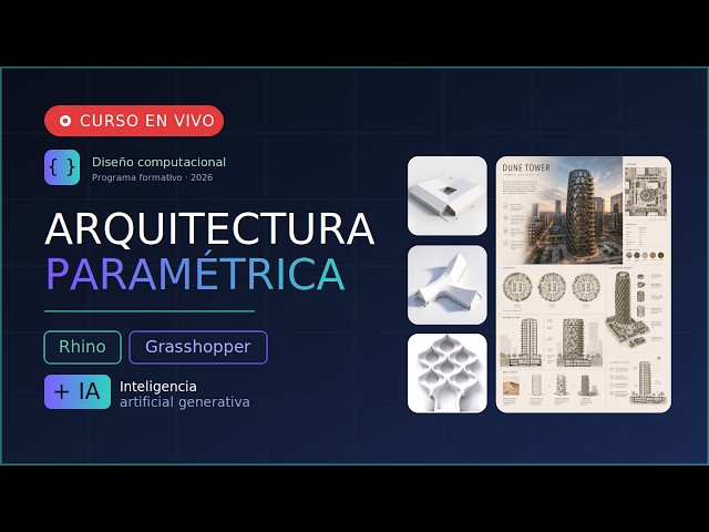 Vídeo relacionado con Rhino 3D y Grasshopper Mastery 2026: La guía completa para el diseño paramétrico, la impresión 3D y los flujos de trabajo de modelado avanzado para ... (La serie completa de aprendizaje de CAD)