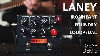Video thumbnail for Laney Ironheart Foundry Loudpedal (Gear Demo) by Haiko Heinz