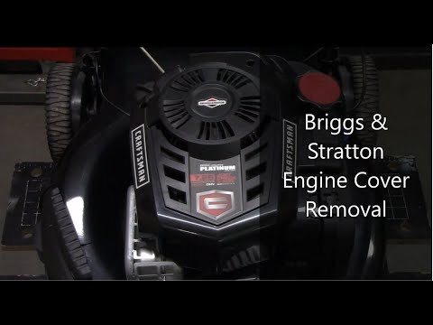 Briggs & Stratton Engine Cover Removal