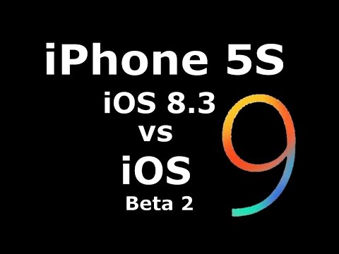 iOS 9 Beta 2 vs 8.3 on iPhone 5S