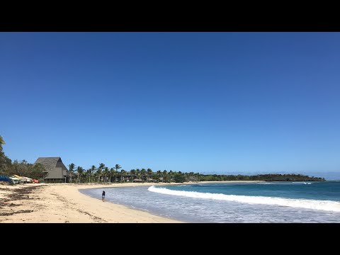 Beach footage at Natadola 