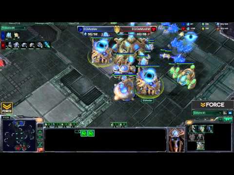 StarCraft 2 - DeMusliM [T] vs Axslav [P] G1 - Commentary