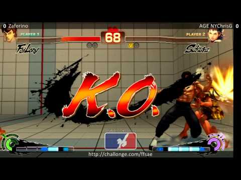 FFS2 SSF4AE - Zaferino Vs. AGE NYChrisG