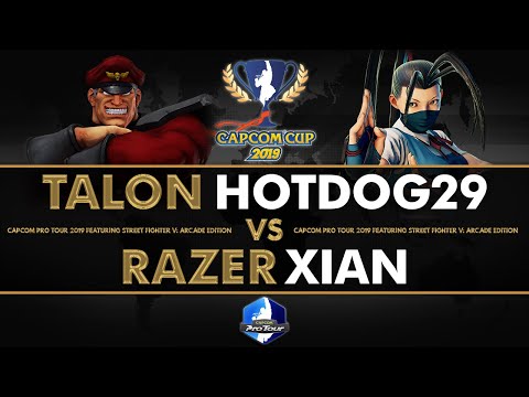 Talon HotDog29 vs Razer Xian - Capcom Cup 2019 Losers Round of 16 - CPT 2019