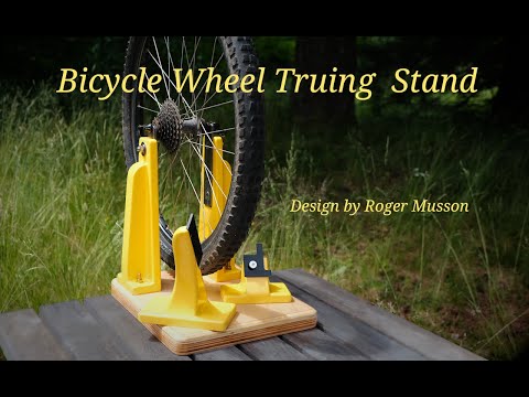 DIY Bicycle wheel truing stand - Roger Musson