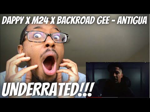 Dappy x M24 x Backroad Gee - Antigua [Music Video] | @Grmdaily (REACTS 🇺🇸‼️‼️)