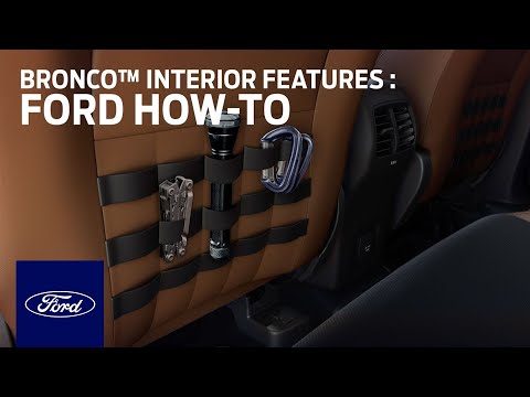 Thumbnail for Ford Bronco™ Sport Interior Features | Ford How-To | Ford by Ford Bronco