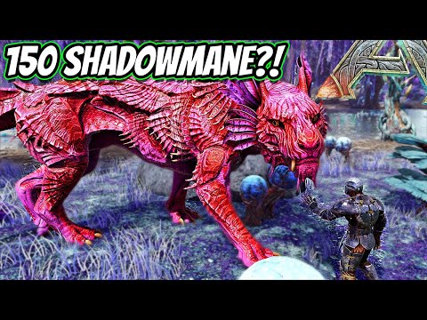 CAN I BEFRIEND AND TAME THIS LVL 150 SHADOWMANE?! || Ark Fjordur!