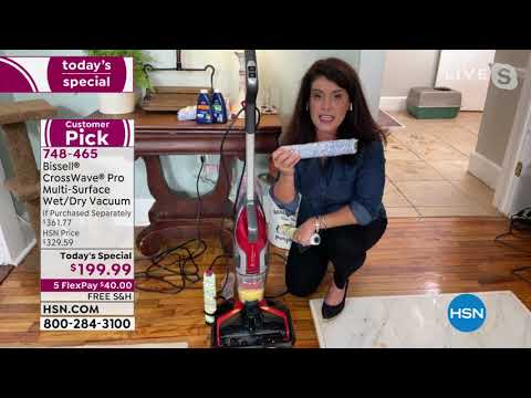 Bissell CrossWave Pro MultiSurface Wet/Dry Vacuum