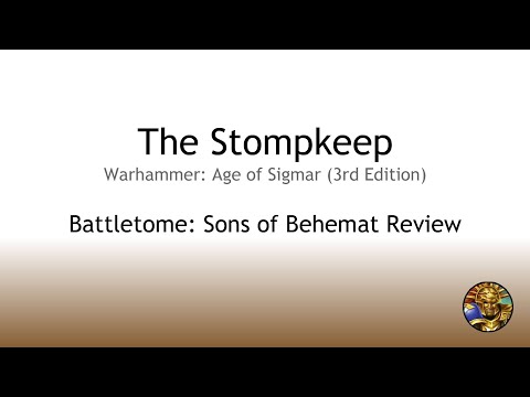The Stormkeep #32 - Battletome: Sons of Behemat Review (ft. Robbie "Bear" Steinbring)