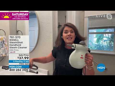 BISSELL SteamShot Handheld Steam Cleaner