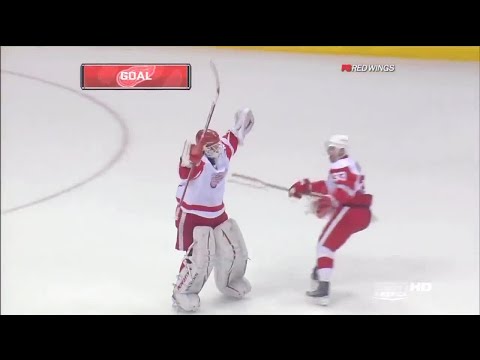 10/11 RS: Det @ Col Highlights - 12/27/10 (Osgood's 400th Win)