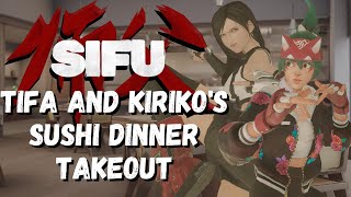 Tifa and Kiriko's Sushi Dinner Takeout