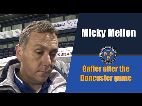 INTERVIEW | Micky Mellon post Doncaster Rovers (H) - Town TV