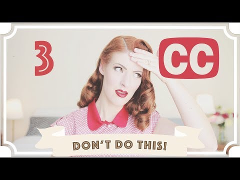 Don’t do this! // How to do captions right! [CC]