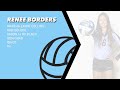 Renee Borders Volleyball Highlights